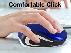 Wireless Mouse Mini Small Silent Cute Pocket Portable Compact Travel USB Tiny Optical Mice