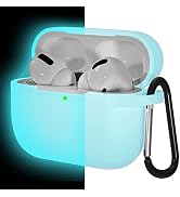 Lerobo for AirPods Pro Case Cover,Night Glow Silicone Case Cover Compatible with Apple AirPods Pr...