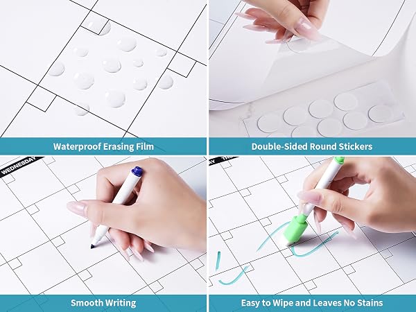 dry erase calendar for wall
