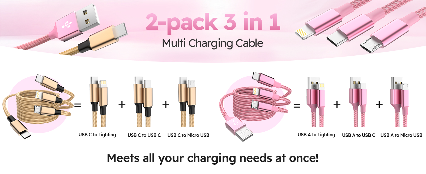 multi charging cable
