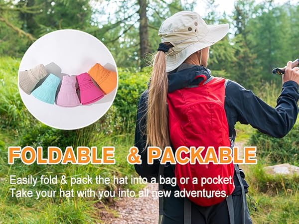 foldable packable crushable