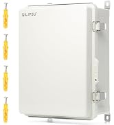 QILIPSU UL94-V0 Outdoor Electrical Box 16.4"x12.4"x7.1" Waterproof Junction Box Weatherproof PC/A...