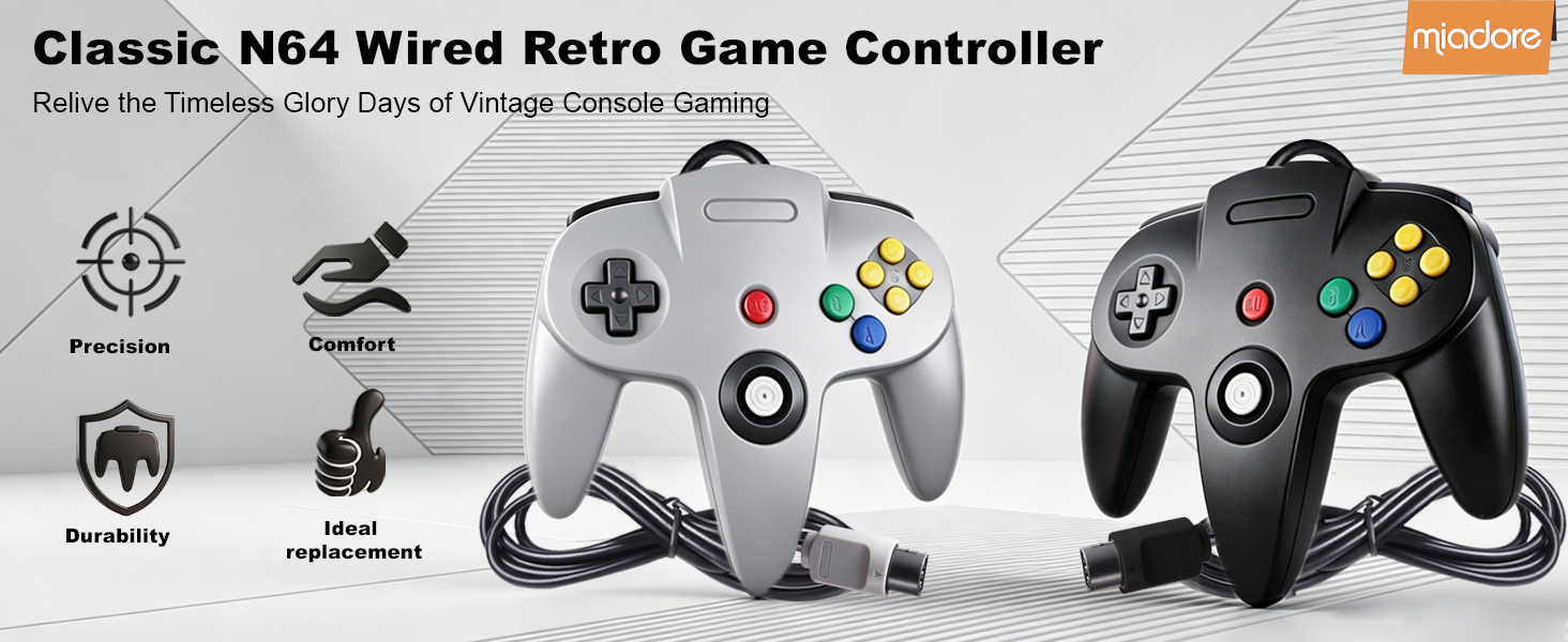 N64 wired game controller