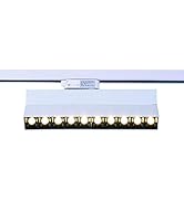 mirrea 20W Dimmable LED Array Track Lighting Heads White Painted Compatible with Single Circuit H...