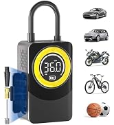 carsun Tire Inflator Portable Air Compressor, 150PSI Air Pump for Car Tires with Digital Pressure...