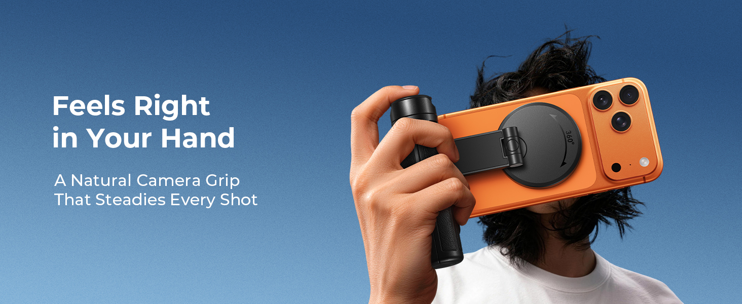 Magnetic Phone Tripod & Selfie Stick for iPhone Android