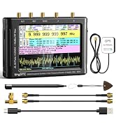 SeeSii TinyGTC ZC407 0.1Hz-7GHz Frequency Counter: 4-Inch Tiny Frequency Analyzer with Built-in G...