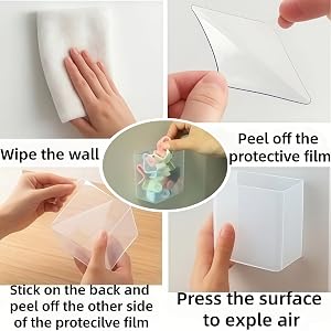 Stick - on storage