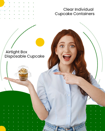 girl holding a cupcake container in her hands