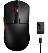 DAREU A950 Wing Wireless Gaming Mouse, Ultra Lightweight 35g (1.23oz), Wireless/Wired Dual 8K Pol...