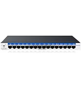 16 Port Gigabit Switch, Easy Smart Managed Ethernet Switch, Network Hub, Ethernet Splitter, Plug ...