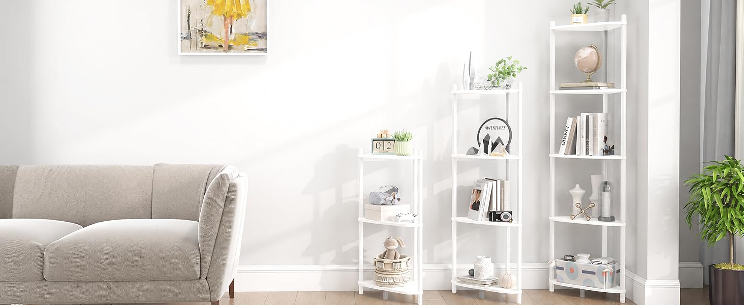 bathroom corner storage