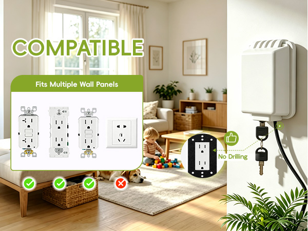 outlet box covers baby proofing