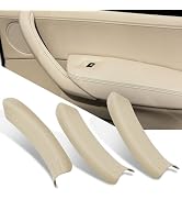 Jaronx Compatible with BMW X3 F25/X4 F26 Door Handle Cover, 3PCS Left Rear & Right Side Interior ...
