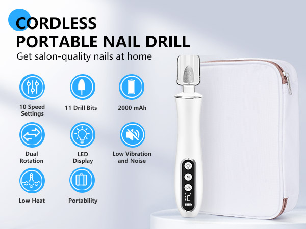 VFD nail drill machine