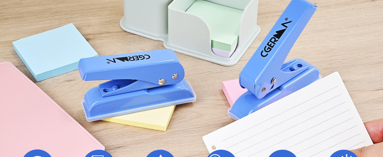 single hole punch