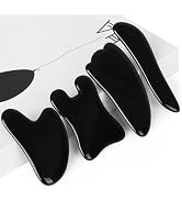 airogym Guasha Massage Tool, Natural Gua Sha Board, 4PCS Guasha Stone Scraping Massage Sets for S...