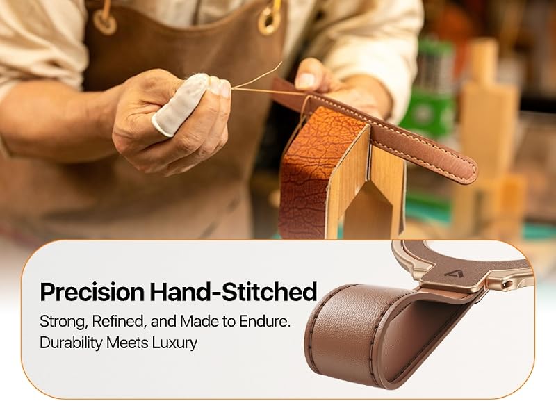 Premium Leather Magnetic Phone Grip