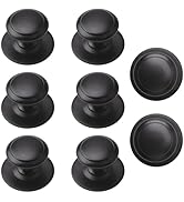 MOROBOR Stainless Steel Drawer Knobs, 8pcs Self-Stick Instant Cabinet Handle Pulls, 1.18Inch Adhe...