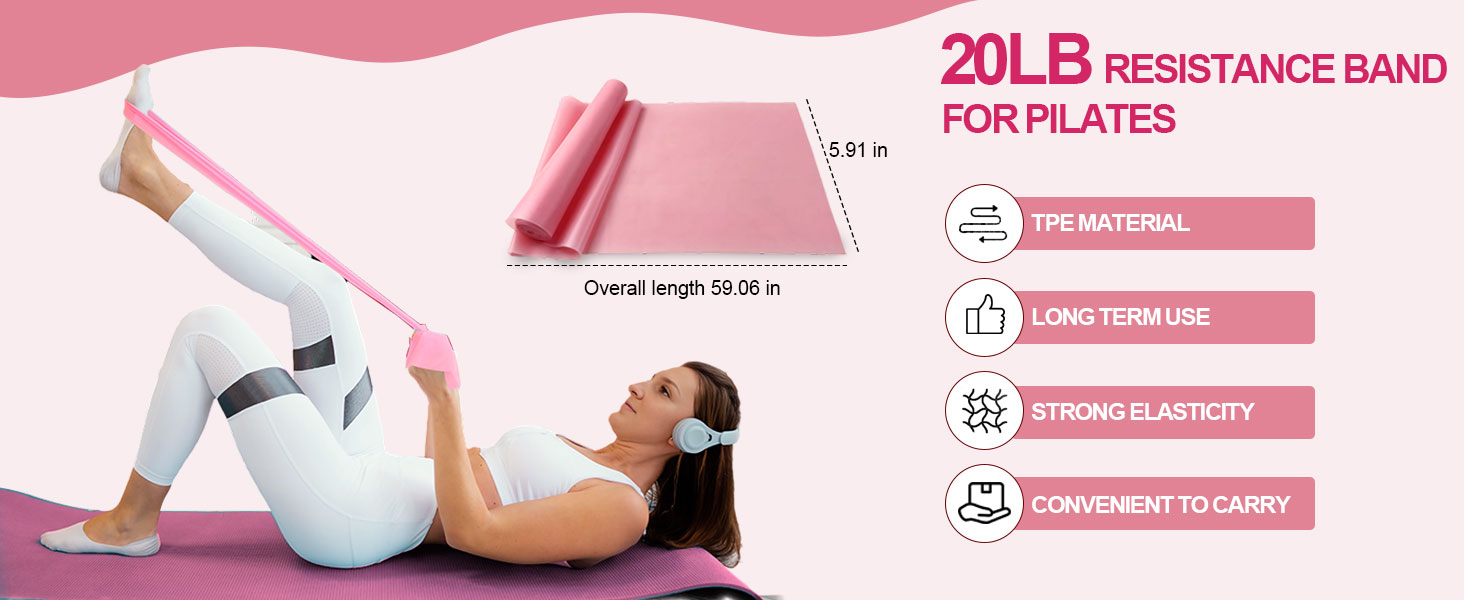 KANGFITER Pilates Ring Set