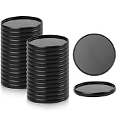 30Pcs 2 inches Discbound Expansion Discs, Black Plastic Binder Rings Discs Book Binding Discs for...
