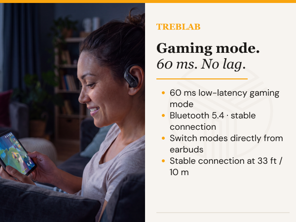 Gaming mode built in. 60ms. No lag.