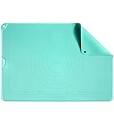 Silicone Dough Rolling Pastry Mat: U-Taste 19.7"x27.6" Extra Large BPA Free Non Stick Baking Shee...