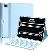 aMZCaSE for iPad Pro 13 inch Case 2024 with Keyboard,Slim Stand Keyboard Case for iPad Pro 13 inc...