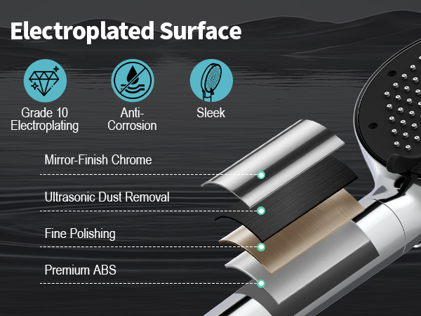 filtered shower head