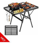Foldable Grill Table