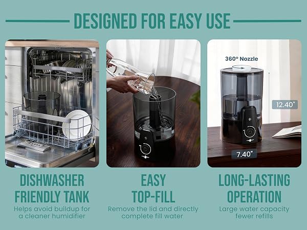 DESIGNED FOR EASY USE
