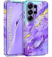 Hekodonk for Galaxy S26 Ultra Case,Heavy Duty Full Body Shockproof Protection 3 in 1 Hybrid Hard ...