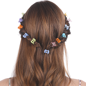 Applicable Hair Styles: Braids, ponytails, top knots, half up and half down, updo and more.