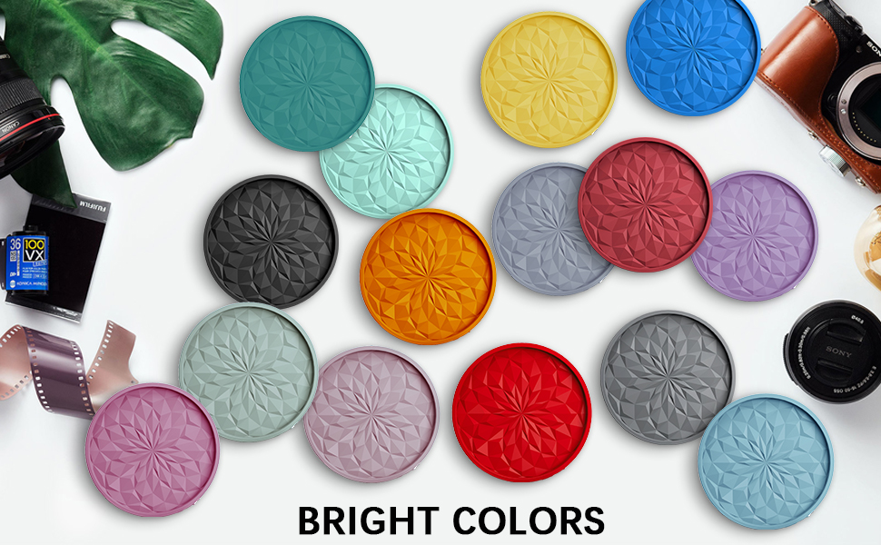 silicone coasters