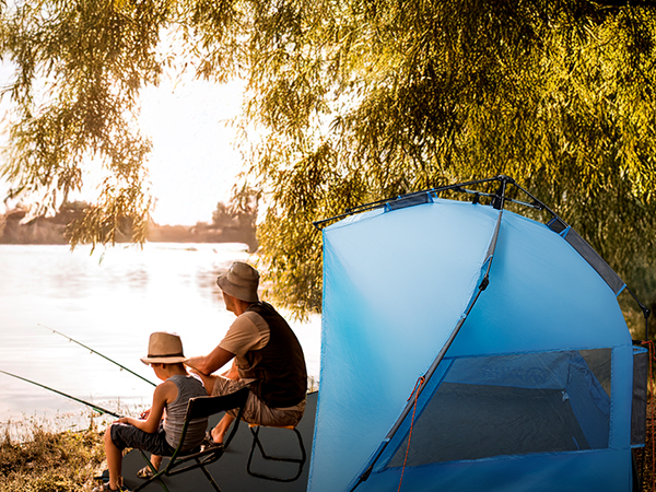 easy setup beach tent