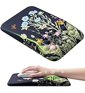 Ospelelf Mouse Pad with Wrist Rest Floral Ergonomic Comfortable Pain Relief Mousepad Wrist Suppor...
