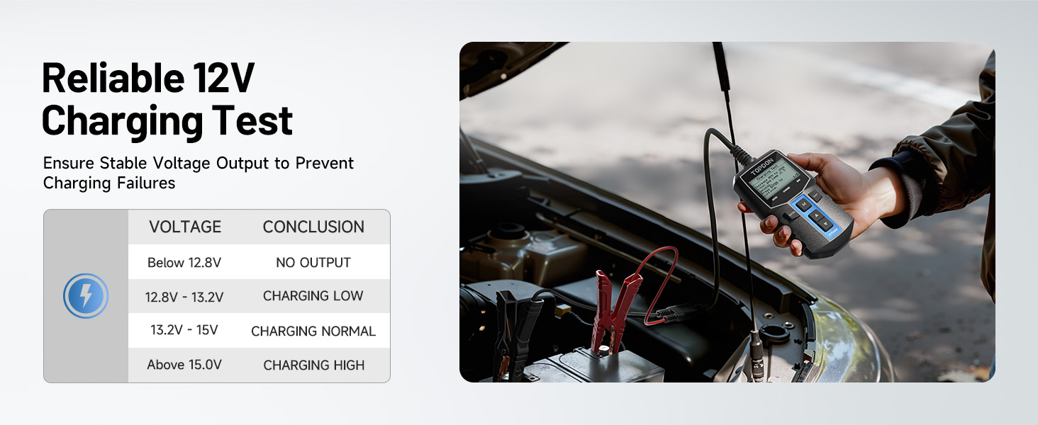 car battery tester