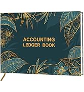 Accounting Ledger Book - Ledger Book for Small Businesses Bookkeeping & Personal Use, Expense Tra...