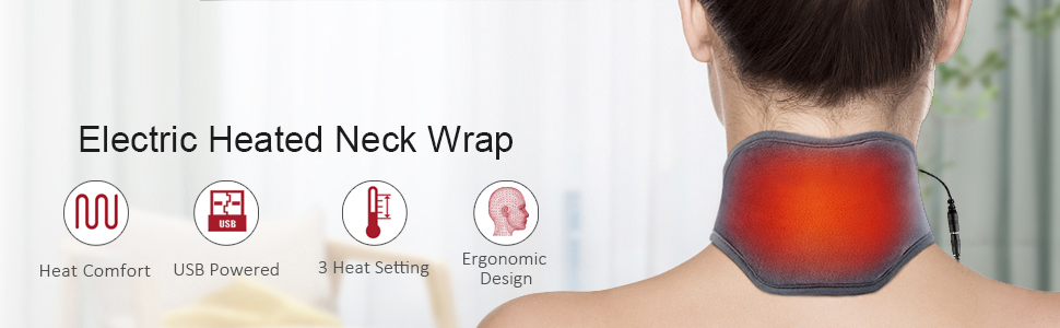 heated neck wrap