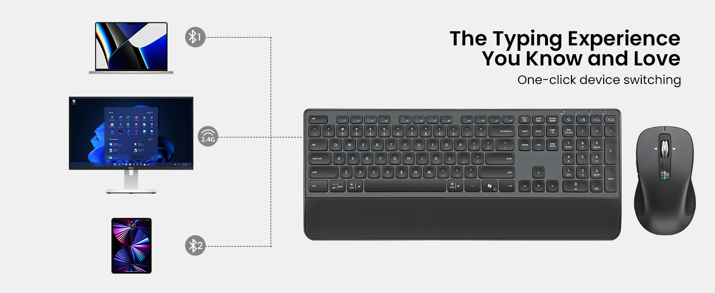 bluetooth keyboard and mouse