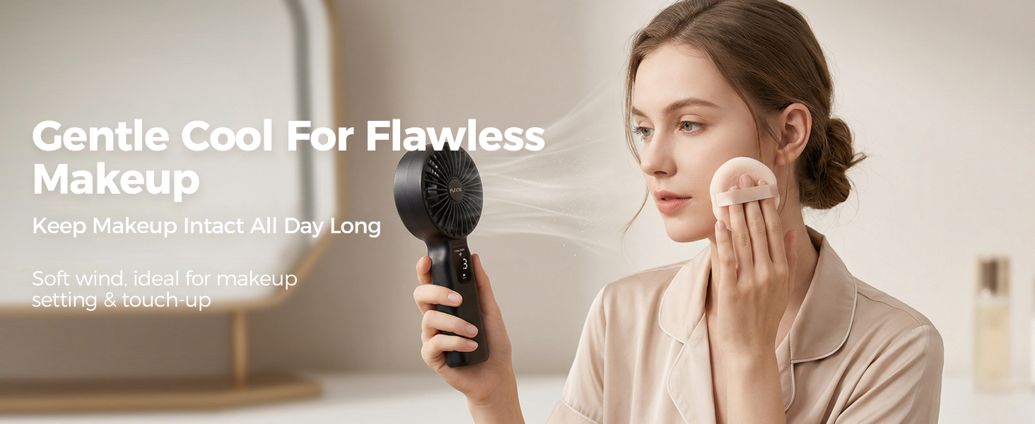 portable fan rechargeable portable fan for travel mini fan small fan portable handheld fan