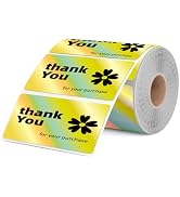 Omezizy 2.25x1.25 Inch Thermal Labels Gold, Holographic Sliver Barcode Thermal Labels for Thermal...