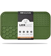 Pup Culture Dog Lick Mat for Dogs, Feeding Pad for Anxious Pets Plus 4 Different Puzzles for Ment...