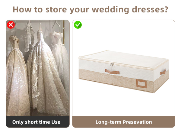 Wedding Dress Storage Box