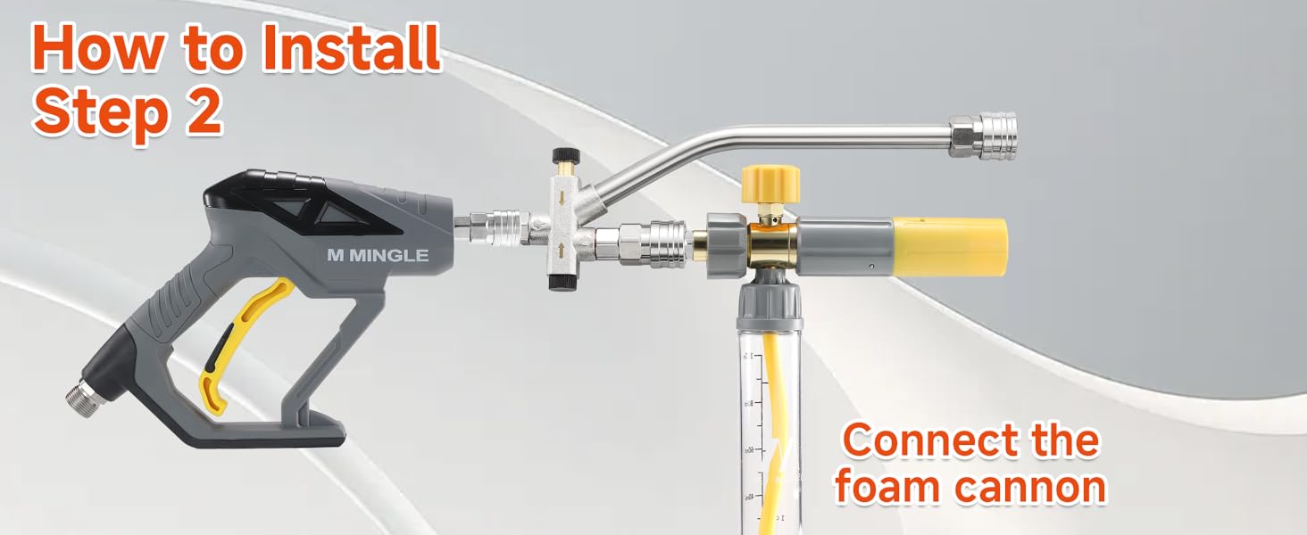 foam gun car wash sprayer