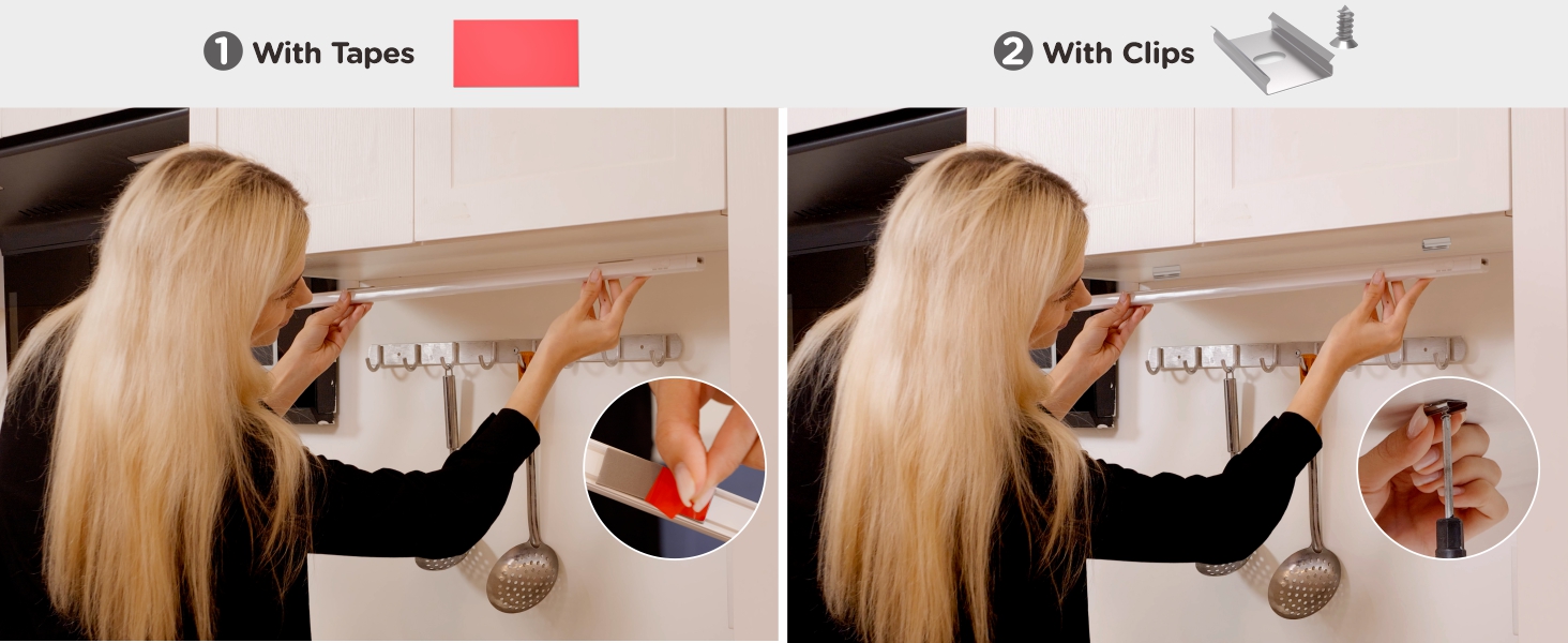 under cabinet lighting plug in