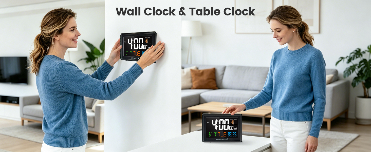 alarm clock battery operated