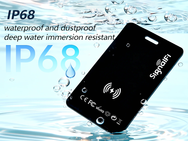 Waterproof and dustproot.