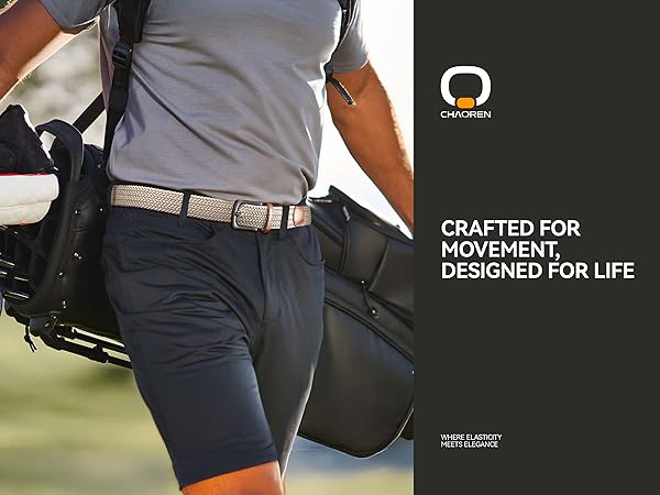 stretch golf belt