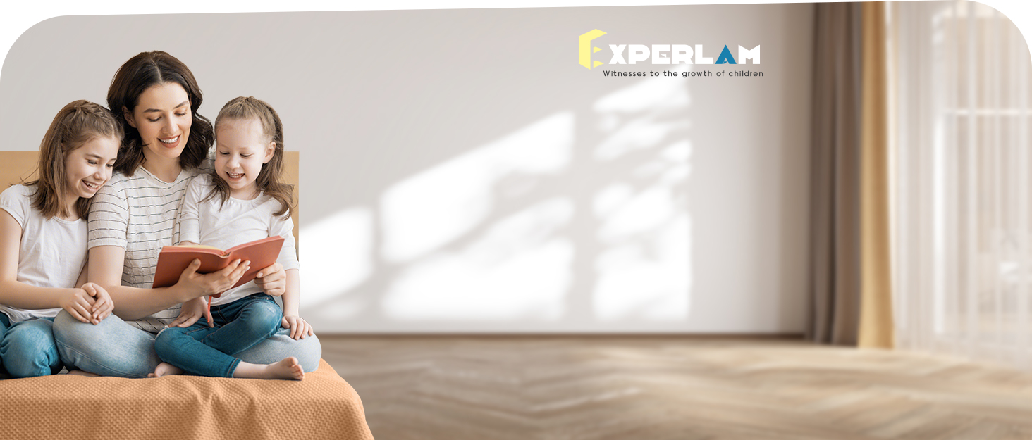 experlam wood kids bookshelf